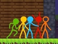 Xogo Stickman Parkour 2: Lucky Block en liña
