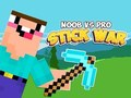 Xogo Noob vs Pro Stick War en liña