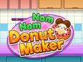 Xogo NOM NOM Donut Maker en liña
