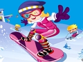 Xogo Nena snowboarder  en liña
