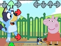 Xogo FNF: Bluey vs Peppa Pig en liña