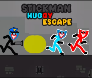 Xogo Stickman Huggy Escape en liña