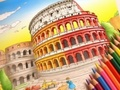 Xogo Libro para colorear: O Coliseo Romano  en liña