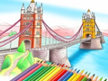 Xogo Libro para colorear: London Bridge  en liña
