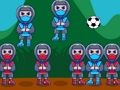 Xogo Pelota de cabeza ninja  en liña