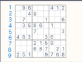Xogo Sudoku clásico  en liña
