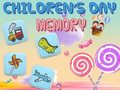 Xogo Memoria do día da infancia  en liña
