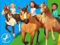 Xogo Crebacabezas gratuíto Spirit Riding  en liña