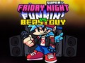 Xogo Super Friday Night Funkin vs Beast Guy  en liña