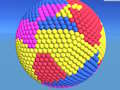 Xogo Xogo en 3D da cor da bola  en liña