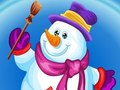 Xogo Vestirse de boneco de neve  en liña