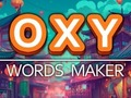 Xogo OXY: Creador de palabras  en liña