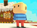 Xogo Kogama: Candy Cane Parkour 2023 en liña