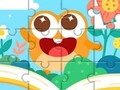 Xogo Puzzle Jigsaw: Mira libro en liña