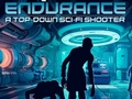 Xogo Endurance: un tirador de ciencia ficción de arriba abaixo  en liña
