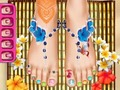 Xogo Pedicura de praia de amigos  en liña