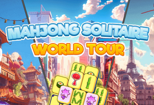 Xogo Mahjong Solitaire: World Tour en liña