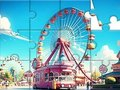 Xogo Crebacabezas: parque de atraccións  en liña