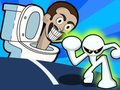 Xogo Stickman vs Skibidi WC  en liña