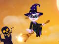 Xogo Nena gato preparándose para Halloween  en liña