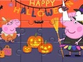 Xogo Crebacabezas: Peppa Halloween  en liña
