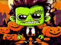 Xogo Crebacabezas de Halloween de Franky & Vampire  en liña