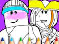 Xogo Xogo para colorear Roblox  en liña