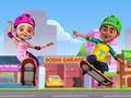 Xogo Aventura de patinaxe de Tapu en liña