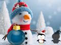 Xogo Escape do xardín do boneco de neve de Nadal  en liña