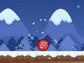 Xogo Red Ball: unha aventura de ano novo  en liña