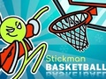 Xogo Baloncesto Stickman  en liña