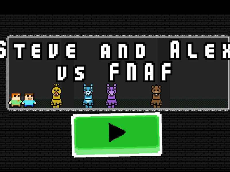 Xogo Steve e Alex contra Fnaf  en liña