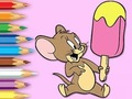 Xogo Libro para colorear: Ice Cream Jerry  en liña