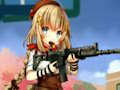 Xogo Rapaza de anime disparando en liña