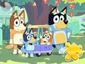 Xogo Crebacabezas: Familia Bluey  en liña