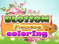 Xogo Coloración de flores en flor  en liña