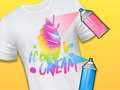 Xogo Teñido de camisa DIY  en liña