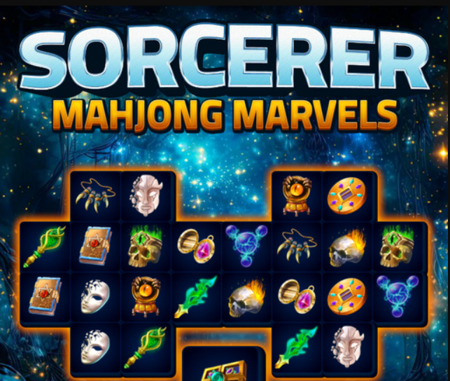 Xogo Sorcerer Mahjong marabillas en liña