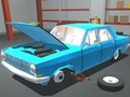 Xogo Garaxe retro - Mecánico de coches  en liña