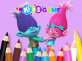 Xogo Libro para colorear: Cute Troll  en liña
