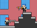 Xogo Noobwars vermello e azul  en liña