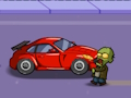 Xogo Driver Zombie Escape 2D en liña