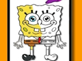 Xogo Bob Esponja para colorear aventura  en liña