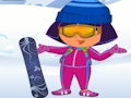 Xogo Dora Ski Dressup de inverno  en liña