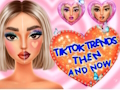 Xogo Maquillaxe de tendencias de TikTok antes e agora  en liña