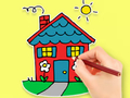 Xogo Libro para colorear: Dream House  en liña