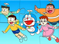 Xogo Crebacabezas: Doraemon voando  en liña