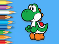 Xogo Libro para colorear: Yoshi Fishing Time  en liña