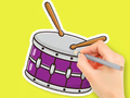 Xogo Libro para colorear: Star Drum  en liña