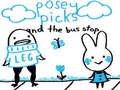 Xogo Posey Picks e a parada de autobús  en liña